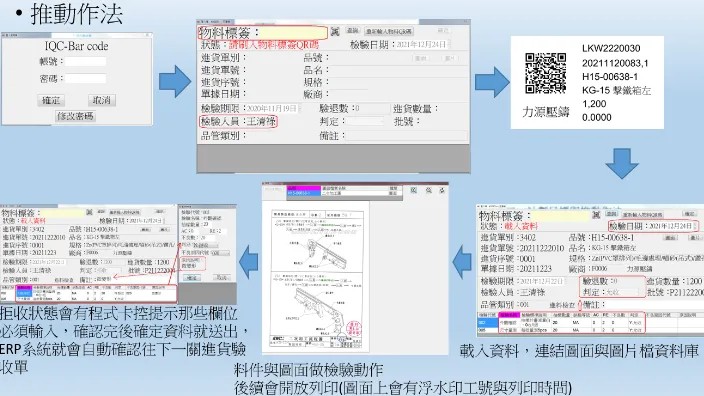 改善人員品保檢驗流程-條碼